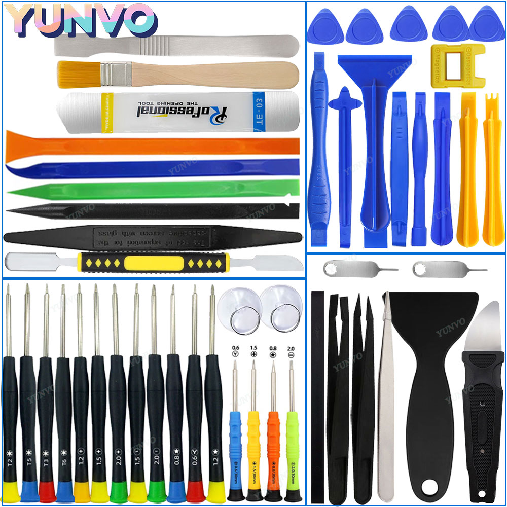 Electronics Repair Tool Kit - Zestaw precyzyjnych wkrętaków magnetycznych 10-48 szt.