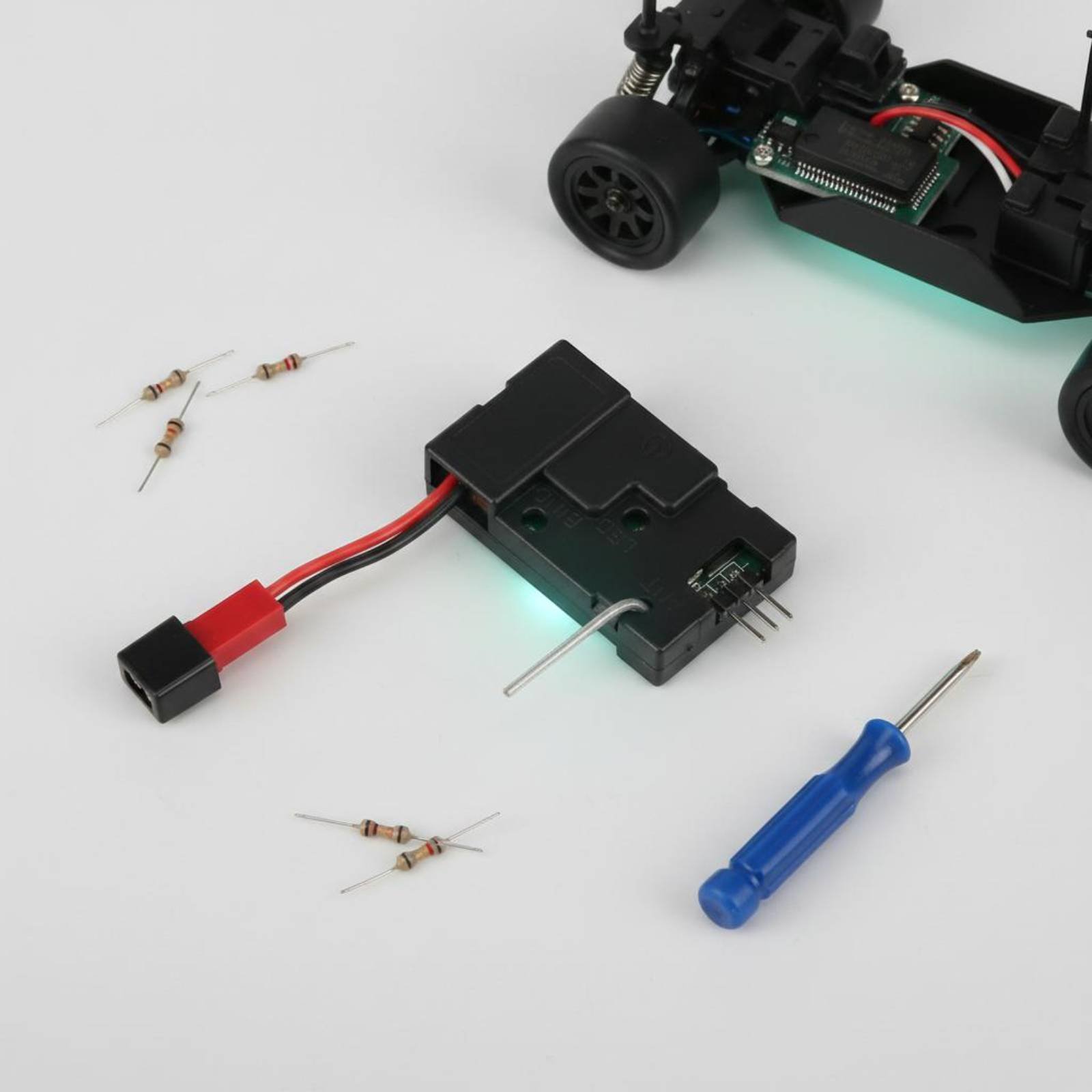 Electronic Repair - Płytka odbiornika do samochodów RC, część