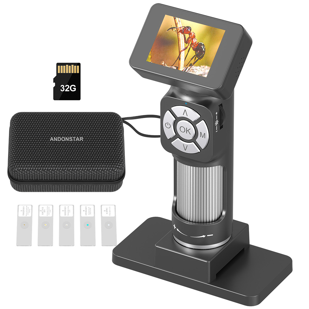 Electronics Repair Microscope - Andonstar nowy 50x-500x USB mikroskop cyfrowy