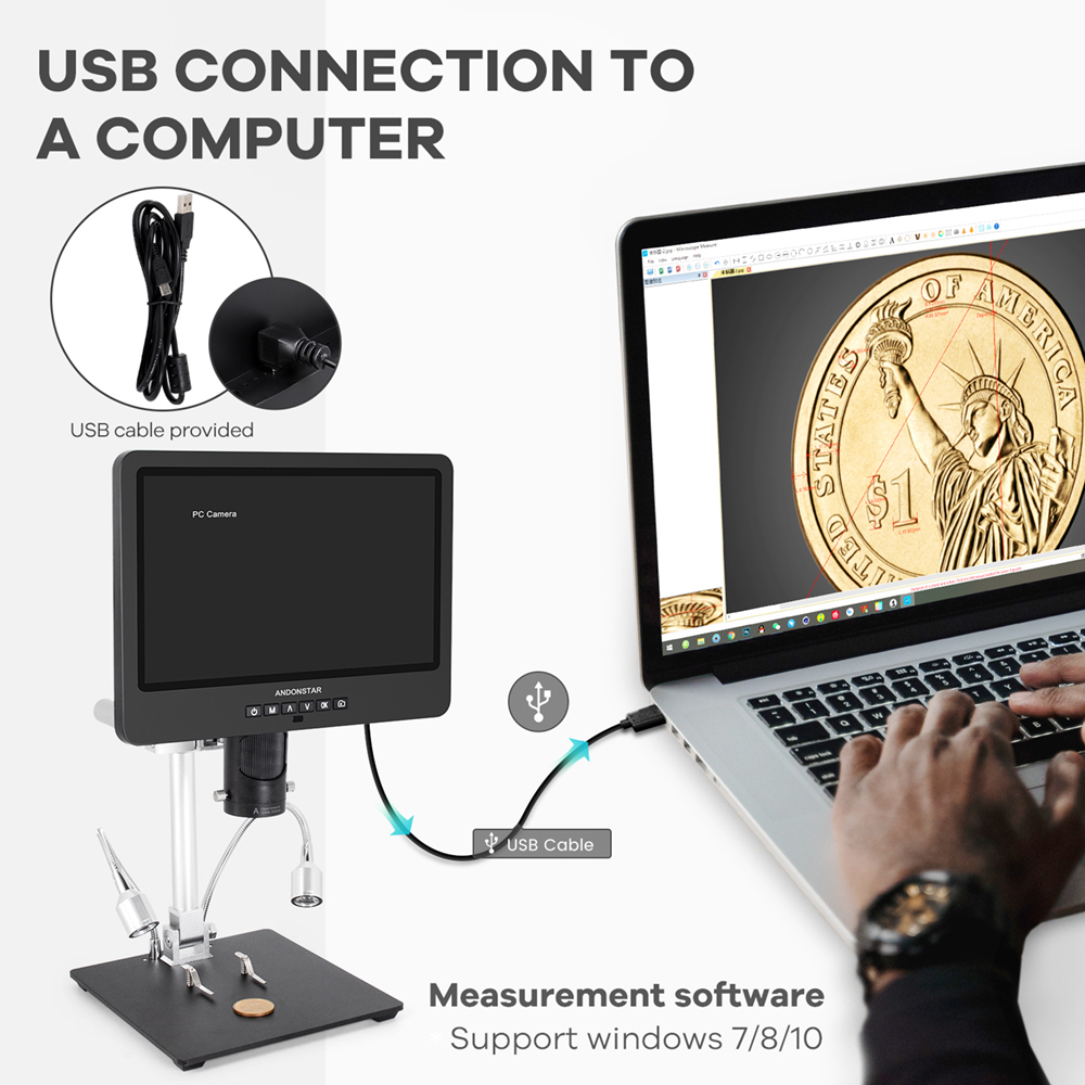 Andonstar Trinokularowy mikros – Electronics Repair Microscope recenzja i cena