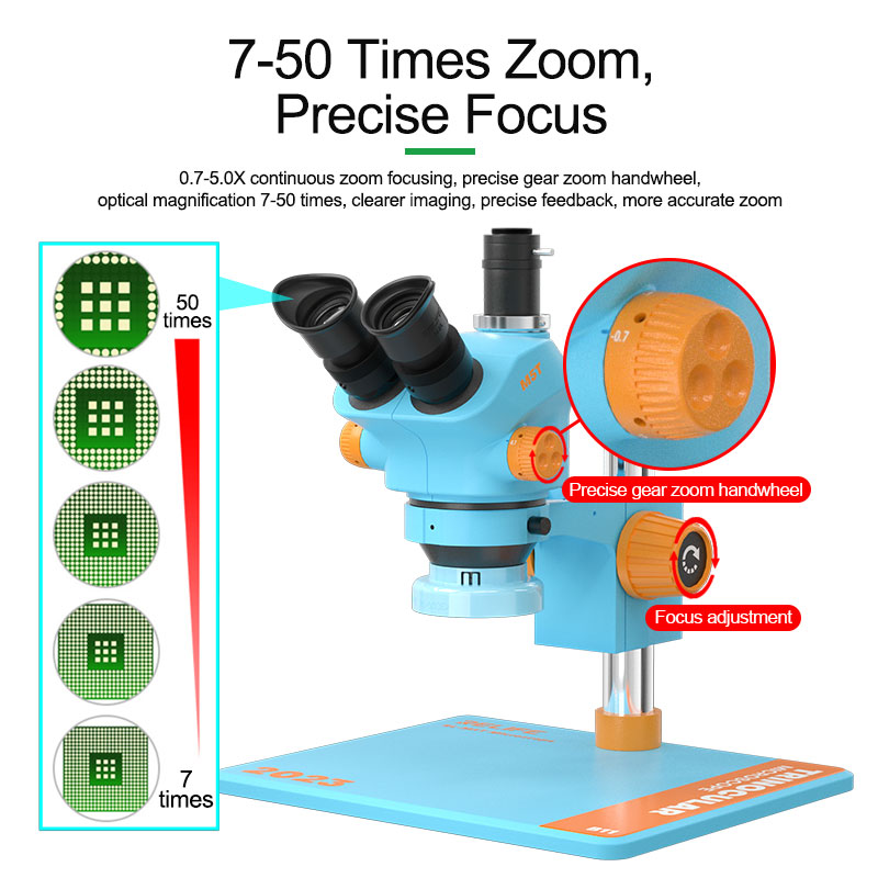RELIFE RL-M5T-B11 0.7-5.0 z ci – Electronics Repair Microscope recenzja i cena