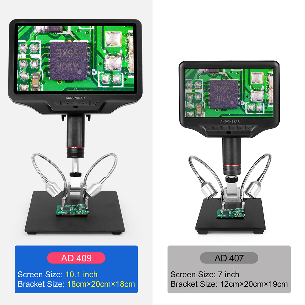 Andonstar AD409 mikroskop cyfr – Electronics Repair Microscope recenzja i cena