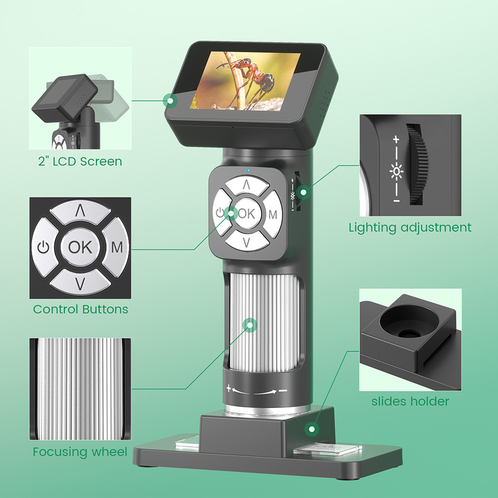 Andonstar nowy 50x-500x USB mi – Electronics Repair Microscope recenzja i cena