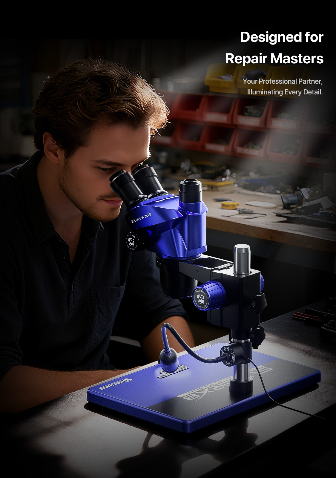 MECHANIC Mikroskop Uniwersalne – Electronics Repair Microscope recenzja i cena