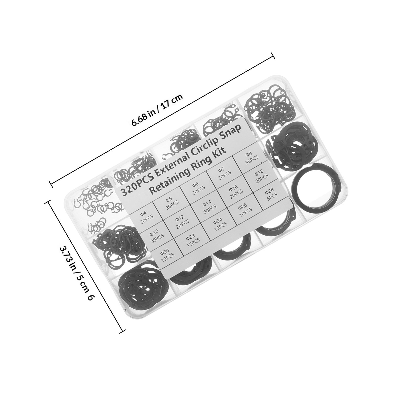 Zestaw 320 szt. pierścieni zab – Electronic Repair recenzja i cena