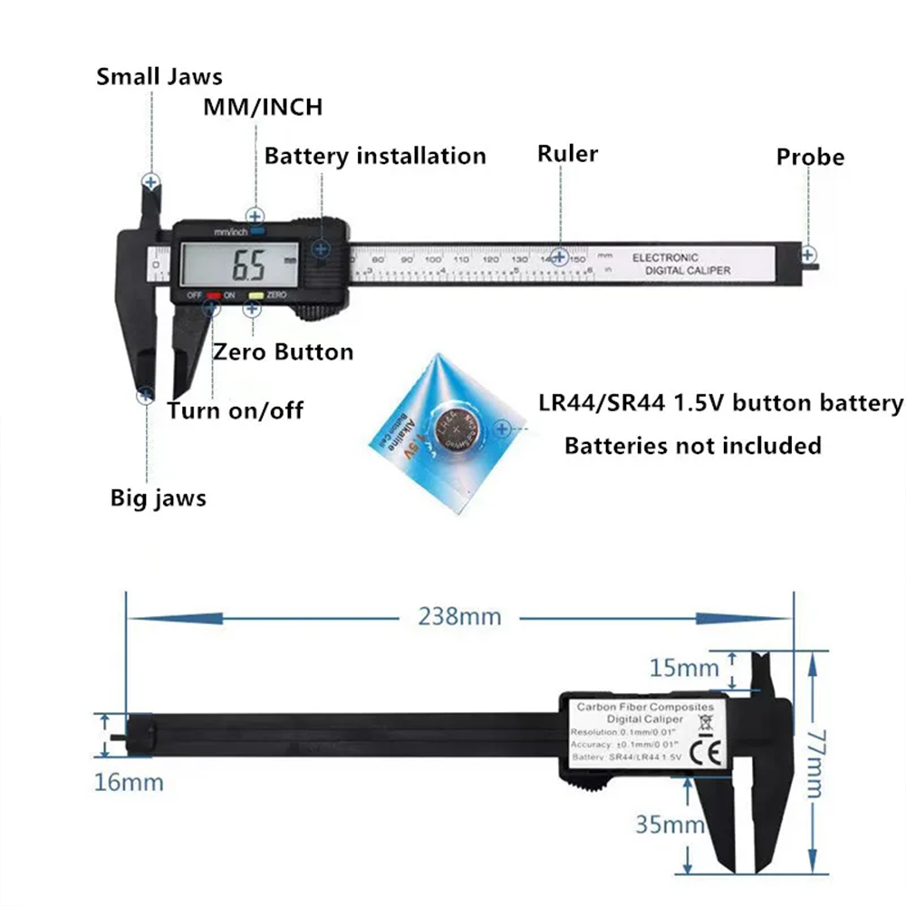 100mm 150mm zegarek elektronic – Electronics Repair Tool Kit recenzja i cena